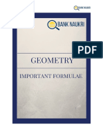 Geometry Formulae
