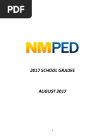 NMPED 2017 School Grades, August 2017