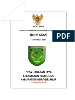 RPJMDes Harapan Jaya 2014 2020 PDF