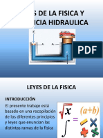 Leyes de La Fisica y Potencia Hidraulica