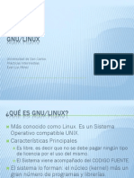 Presentacion GNU LINUX