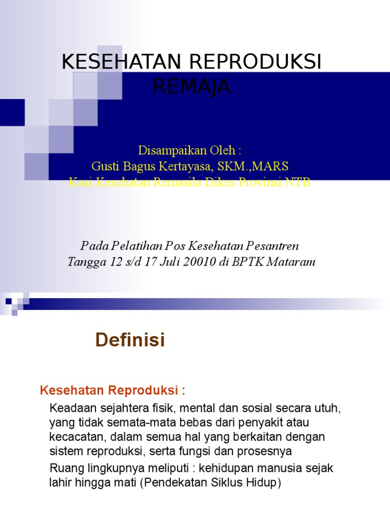 Kespro Remaja | PDF