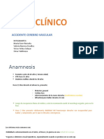 Accidente Cerebrovascular