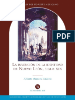 Colección Historia del noreste mexicano, Alberto Barrera Enderle - La invención de la identidad de Nuevo León, Siglo XIX.pdf