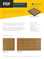 Structural Outdoor Wood Tiles