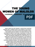 To The Young Women of Malolos