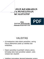 Keabsahan Data - PPT (Compatibility Mode) PDF