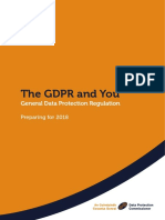 The GDPR and You