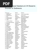Download Daftar Nama2 Bandara Di 34 Ibukota Provinsi Di Indonesia by Puskesmas Sei Panas SN357005664 doc pdf