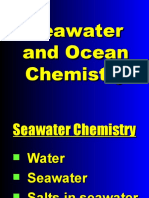 Seawater and Ocean Chemistry