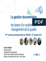 3 - Les Bases D Un Systeme de Management de La Qualite - F-TOUBAIS-2 PDF
