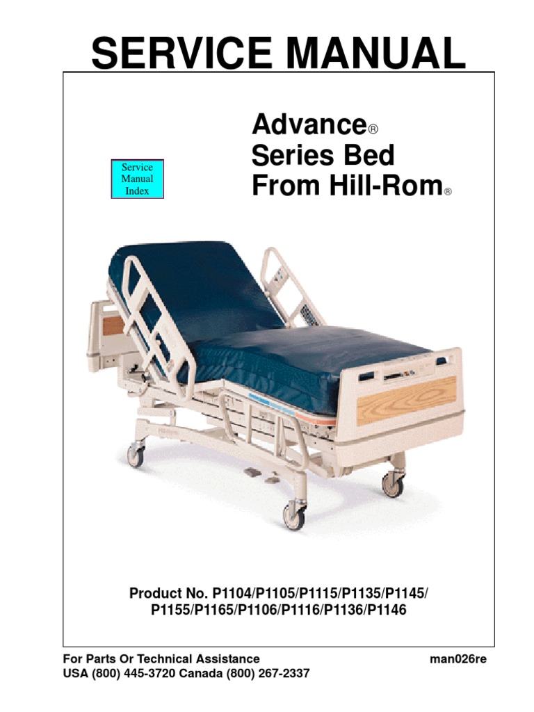 Hill Rom Advance Bed Service Manual PDF PDF Troubleshooting