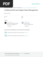 Traditional EDI and Supply Chain Management