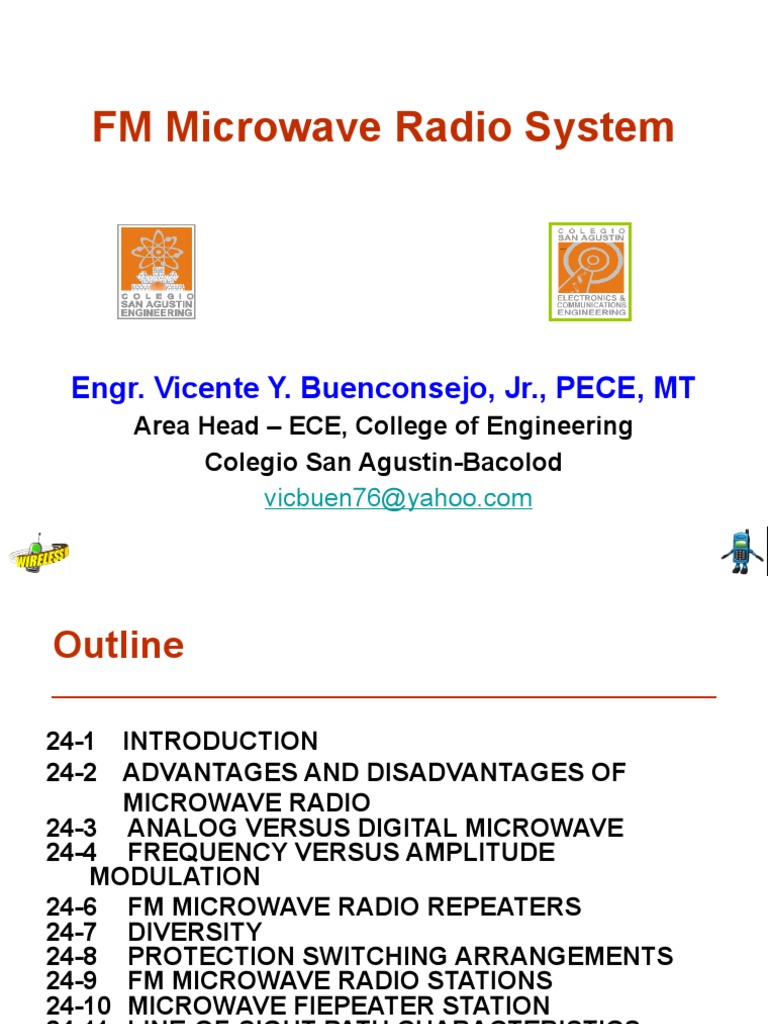 FM Microwave Radio System Overview | PDF | Frequency Modulation ...