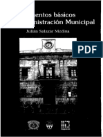 Elementos básicos de la administración municipal: evolución histórica y marco jurídico