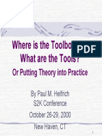 Helfrich P The Toolbox and The Tools