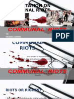 Communal Riots