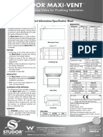 Studor Maxi-Vent-Spec-Sheet PDF
