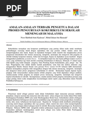 Kajian Tindakan At Koku Pdf
