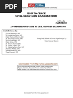 Download How to Crack Civil Service Exam com by NISHANTHCAN SN35702136 doc pdf
