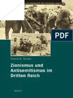 Zionismus Und Antisemitismus Im Dritten Reich - Francis Nicosia