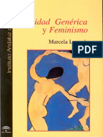 Identidad - Generica - Feminismo. Marcela Lagarde PDF