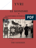 Yvri - Le Sionisme Et La Juiverie Internationale