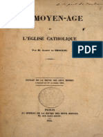 De Broglie Albert - Le Moyen-Age Et L'eglise Catholique