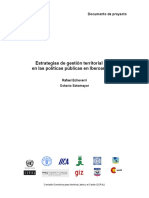 Estratégias de Gestão Terriotrial - CEPAL PDF