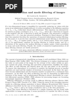 Mean Median Mode Filtering