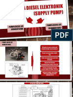 Pompa Diesel Elektronik (Supply Pump)