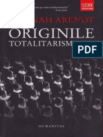 Hannah Arendt - Originile Totalitarismului PDF