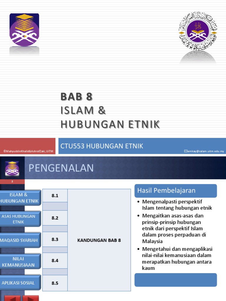 Hubungan Etnik - Islam dan Hubungan Etnik