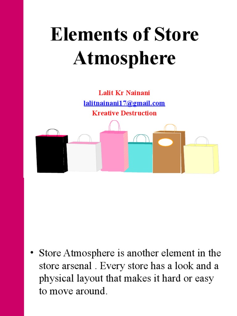 Understanding Store Atmosphere Elements | PDF