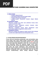 Download CHAPTER 1 Metode Numerik Dan Komputer by Aslam Kamal Afdhal SN357030158 doc pdf