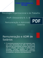 Remuneracao e Administracao de Salarios