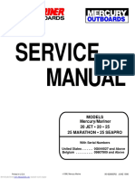 Mercury 20 25 Marathon Seapro Service Manual