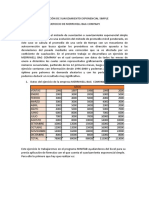 Suavizamiento exponencial MERRIWELL BAG COMPANY