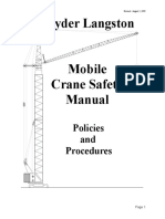 Crane Safety Manual