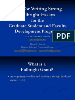 Writing Project Essays Student Faculty Development Programs 2010