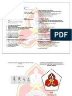 Latihan Solospel Kombinasi Tingkatan Dasar II