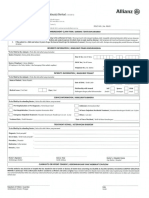 Alianz Claim Form