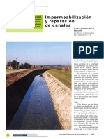 Artículo: Impermeabilización y Reparación de Canales