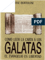 Como Leer La Carta A Los Galatas PDF