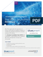 Blue Prism Accreditation - Developer