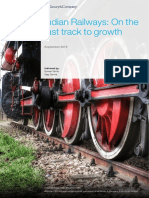 Indian Railways On The Fast Track To Growth PDF