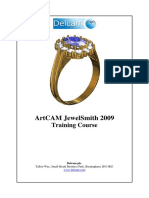 Delcam - ArtCAM JewelSmith 2009 TrainingCourse Basic EN - 2009 PDF