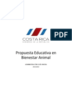 Propuesta Educativa Bienestar Animal