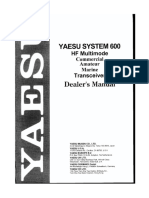 Yaesu System 600 Scanned Operating Manual