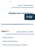 Modelos de Crescimento Econômico na Macroeconomia